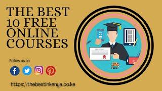 The Best Free Online Courses (with Certificates)