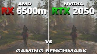 RX 6500M vs RTX 2050 Gaming Benchmark | MSI Bravo vs Asus TUF Gaming Test | #rx6500m #rtx2050
