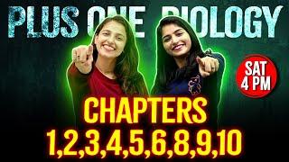 Plus One Biology Public Exam | Chapters 1,2,3,4,5,6,8,9 & 10 | Full Chapter  | Exam Winner +1