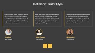 Responsive Testimonial Slider With Bootstrap Carousel | Simple Bootstrap Testimonial
