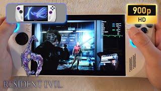 ASUS ROG Ally | Resident Evil 6 | 900p | High settings