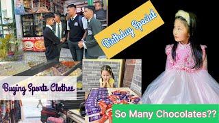 Buying Sports Clothes,Chocolates For Breo’s Birthday  Namchi(Sikkim)