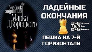 ЛАДЕЙНЫЕ ОКОНЧАНИЯ. Ладья и пешка против ладьи. Пешка на 7-й горизонтали