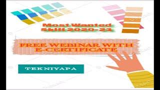 #tekniyapa Free certification on Image processing using Matlab