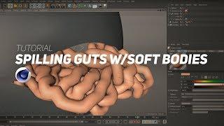 How to Use Soft Body Dynamics to Spill Some Guts Star Wars Style | Greyscalegorilla Tutorial