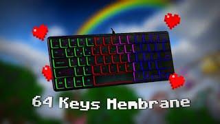 The Perfect Membrane Keyboard // Zeus Z - 911 64 Keys Keyboard // Minecraft Bedrock Edition