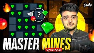 HOW TO MASTER MINES GAME ON STAKE !!!! (Always profitable)