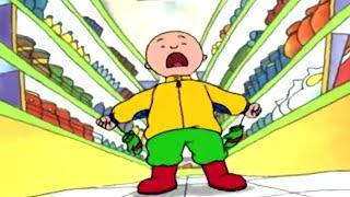 Caillou Gets Lost in the Supermarket | Caillou Cartoon