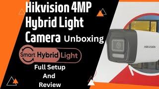 Hikvision 4MP IP Smart Hybrid Light (DS-2CD1043G2-LIU) Image Test And Unboxing