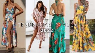 VESTIDOS LARGOS CASUALES DE MODA PRIMAVERA VERANO 2022