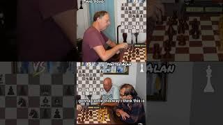 "Get off me, Bro!" Master Alan vs. Doug The Thug  #evergreenchess #chess #funny #chessgame