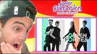 GREEK GUY REACTS TO NORTH MACEDONIA'S JUNIOR EUROVISION 2021 SONG! | Dajte Muzika - Green Forces