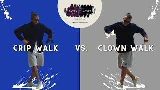 Crip Walk vs. Clown Walk - The Differences  #cwalk