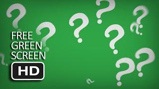 Free Green Screen - Question Mark Full