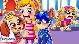 Paw Patrol The Mighty Movie | Chase & Liberty Get Married! What's Wrong With Skye? - Very Sad Story