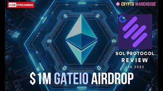 Solv Protocol $1 GateIO Airdrop Live Review & Interactive!!! @GateioCrypto