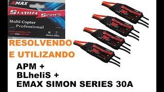 Programming EMAX Simon Series 30A ESC with BLHeli Firmware - Solving APM Problem