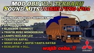 MOD OBB V3.5 SOUND MITSUBISHI FUSO 6D14 - SUPPORT MOD & TRAFIK TERBARU | OBB BUSSID