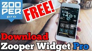 Zooper Widget Pro APK- For Free | 2.60 Latest | No root/Lucky Patcher