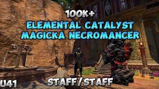 ESO | EC Magicka Necromancer 100k+ PvE DPS - U41