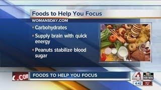 Foods to help you focus