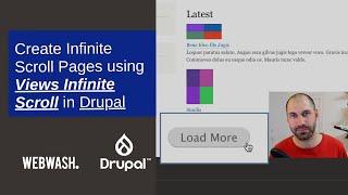Create Infinite Scroll pages using Views Infinite Scroll in Drupal