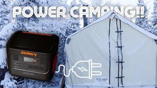 Camping with Power is Better. The New Jackery 1000 PRO