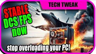 DCS World, Max FPS & Performance tweak tip | Digital Combat Simulator (also in virtual reality)