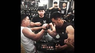 Vethozo Destroyed By Mizoram Monster Denic  || Denic Vs Vethozo #armwrestling #edit