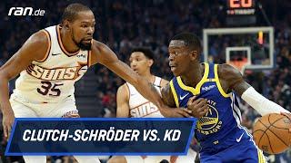 NBA Highlights: Curry zaubert mit Dennis Schröder gegen Kevin Durant | Warriors vs. Suns