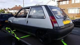 Twin Engine Renault 5 with 2 x F4R turbo engines