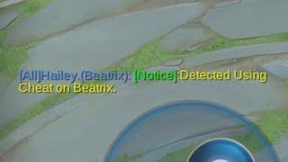 I TYPED : DETECTED USING CHEAT ON BEATRIX ( nadetect ako ni moonton cheater daw eh hahah)