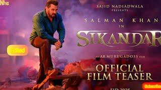 sikandar teaser official teaser "edited" #naidyadwalagrandson #salmankhan #starnet