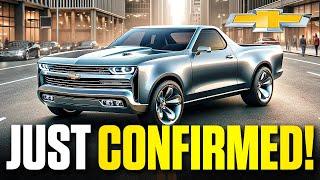 2025 Chevy El Camino's STUNNING Comeback! FIRST LOOK!