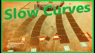 How to Build Slow Curves - NMS Glitch Building #criscrosaplesos #glitchbuilding #nomanssky