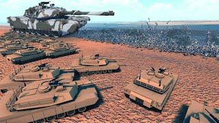 1000 M1A1 ABRAMS TANKS Vs 2 MILLION ZOMBIES - UEBS 2