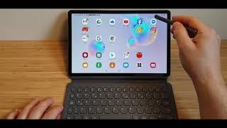 Samsung Galaxy Tab S6 - External keyboard not working on the Messenger app. How to fix it?