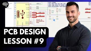 Lesson #9 - USB, CAN Bus, TVS, and Schematic Completion - PCB Design Mastery Course