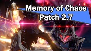 Memory of Chaos patch 2.7 (7-cycle trash run)