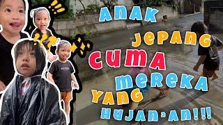 ANAK JEPANG CUMA MEREKA MAIN HUJAN HUJAN AN‼️AIRNYA BERSIH DAN JARANG PETIR