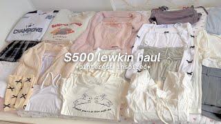 $500 LEWKIN try-on haul  | *pinterest coded* (acubi, coquette, balletcore)