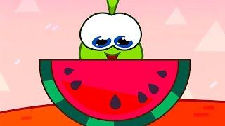 Om Nom Geschichten  Knabbern Nom  Wassermelonen Bauernhof  Animierte Kurzfilme  Cartoon