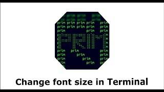 Shortcut to change font size | Ubuntu Shortcuts | Linux
