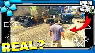 REAL GTA 5 On PPSSPP EMULATOR IS POSSIBLE? | Gta 5 Ppsspp Reap Or Fake Explained