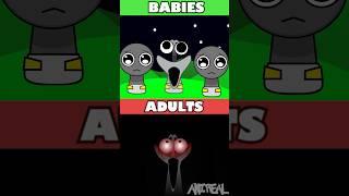 Incredibox Sprunki BABIES Phase 4 VS Original Sprunki Phase 4 *HORROR VERSION* 