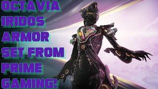 Warframe- Octavia Iridos Armor Bundle | Prime Gaming