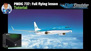 *LIVE*MSFS | TUTORIAL: PMDG Boeing 737 | Full Flight Lesson | Amsterdam to Helsinki