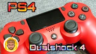 Распаковка джойстика PlayStation Dualshock 4 Magma Red