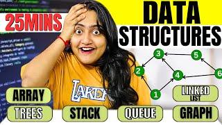 Master DATA STRUCTUREs in Jus 25Mins EASILY(Beginners with CODE)