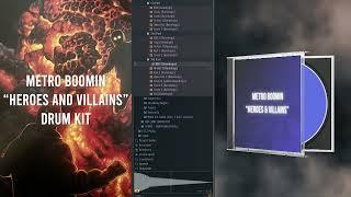 [FREE] Metro Boomin "Heroes & Villains" Drum Kit | 808s, Snares, Hihats & More 2024